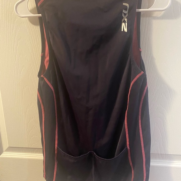2XU Womens SBR Skin Endurance Sleeveless With Zipper - Picture 3 of 4